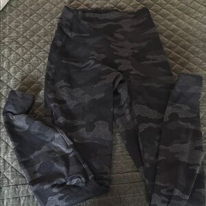 Black Camouflage Leggings